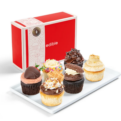 Assorted Cupcake Box (6 count)